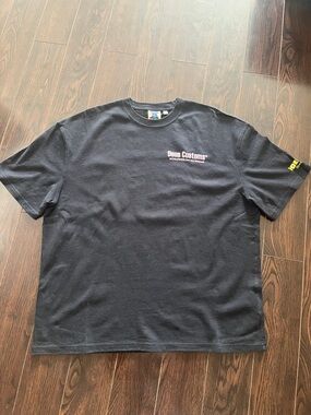 Deus Ex Machina Black Short-Sleeve Logo Tee